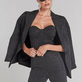 Kira Black Blazer