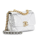 19 Silver Quilted Handbag - Endless - UAE Rental and Resale for Women's Fashion