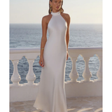 Arabelle Satin Maxi Dress