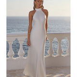 Arabelle Satin Maxi Dress