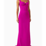 Nelly Sweetheart-neck Gown