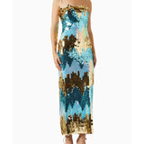 Phoenix Strapless Midi Dress