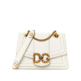 White Leather DG Amore Bag