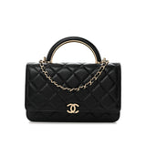 Black Quilted Bag