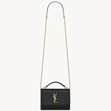 Sunset Crocodile Chain Bag