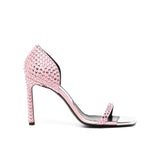 Pnk Crystal Sandals