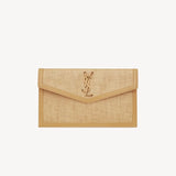 Uptown Pouch Micro Raffia