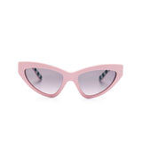 Logo-plaque Cat-eye Frame Sunglasses