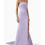 Bead-embellished Choker Dress