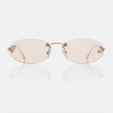 First Crystal Oval Sunglasses