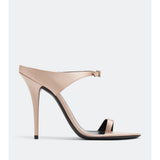 Saint Laurent Dive 110 embellished satin mules