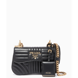 Sidonie Diagramme Leather Shoulder Bag