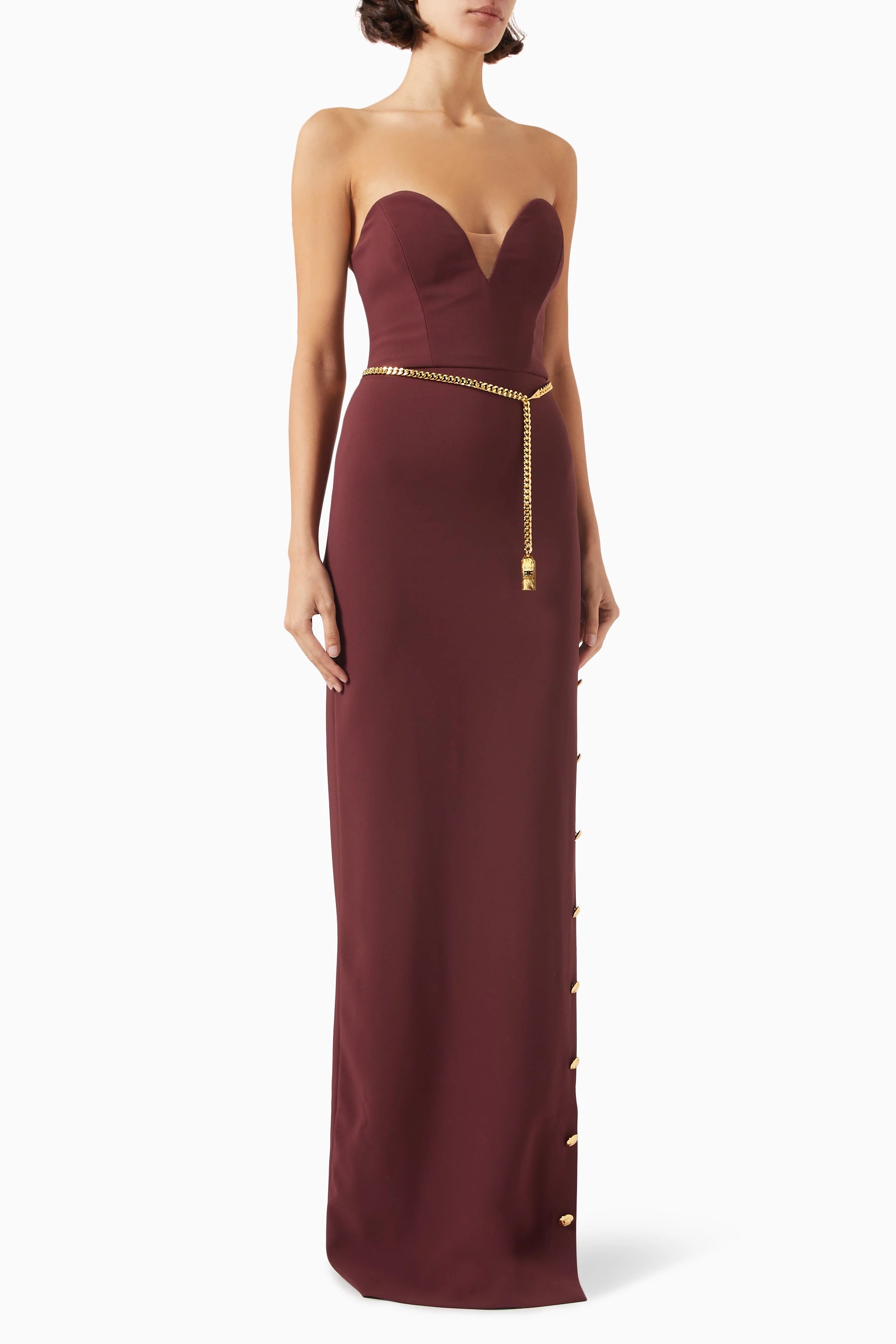 Red Carpet Belted Maxi Dress Endless Red Carpet Belted Maxi Dress Endless