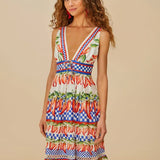 Picnic Peppers Ainika Midi Dress