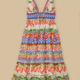 Picnic Peppers Ainika Midi Dress