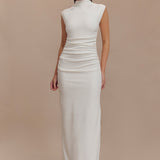 Elliot High Neck Sleeveless Maxi Dress