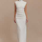 Elliot High Neck Sleeveless Maxi Dress