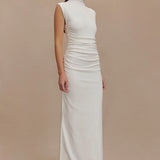 Elliot High Neck Sleeveless Maxi Dress