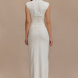 Elliot High Neck Sleeveless Maxi Dress