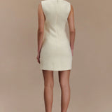 Angela Textured Boucle Mini Dress