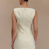 Angela Textured Boucle Mini Dress