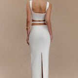 Alysanne Cut Out Knit Maxi Dress