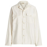 Logo Cotton Satin Shirt