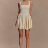 Sharon Scuba Jersey Mini Dress