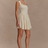 Sharon Scuba Jersey Mini Dress