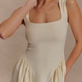 Sharon Scuba Jersey Mini Dress