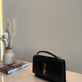 Sunset Crocodile Chain Bag