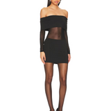 Elmina Sheer Mini Dress