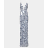 The Sapphire Sequin Dress
