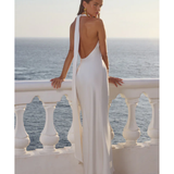 Arabelle Satin Maxi Dress