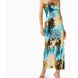 Phoenix Strapless Midi Dress