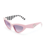 Logo-plaque Cat-eye Frame Sunglasses