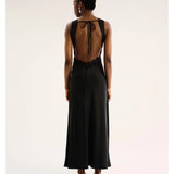 Aurelia Lace Trim Maxi Dress