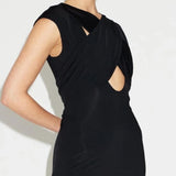 Selena Crossover Maxi Dress