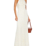 Coastal Daisy Maxi Dress