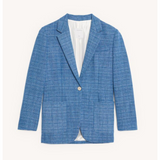 Geometric Knit Blazer