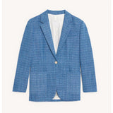 Geometric Knit Blazer