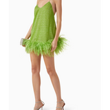 Lumière Plumage Mini Dress