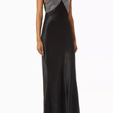 Moody Maxi Dress in Satin