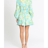 High Tide Button Mini Dress