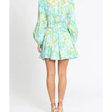 High Tide Button Mini Dress