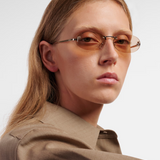 First Crystal Oval Sunglasses