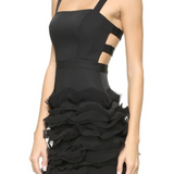 Ruffle Cocktail Dress