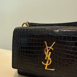 Sunset Crocodile Chain Bag