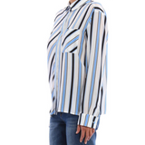 Striped Silk Shirt