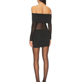 Elmina Sheer Mini Dress